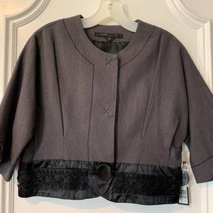 New with Tags Marc Jacobs Grey Cropped Jacket
